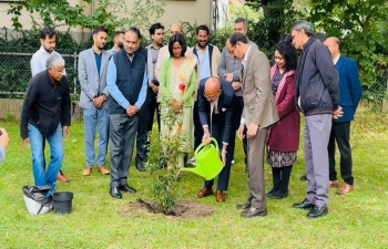 "Plant4Mother" campaign at Embassy on 16 September 2024